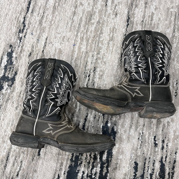 Durango Cowboy Boots Men's Size 8.5 Nice Style Good Cond Western Wear - Picture 2 of 6